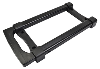 Extendable Surface Mount Handle for Cases With Three Extension Steps